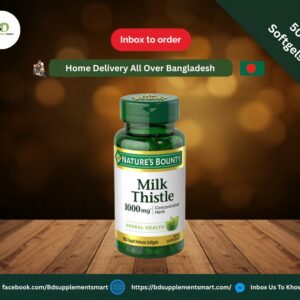 Nature's Bounty Milk Thistle 1000mg, Herbal Health Supplement